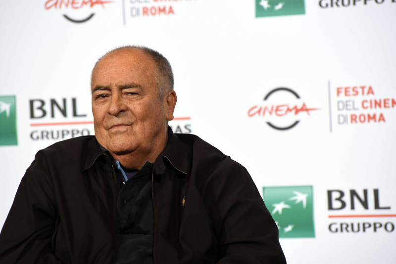 Bernardo Bertolucci dog 2018.