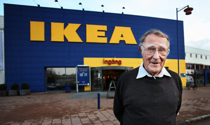 Ingvar Kamprad dog 2018.