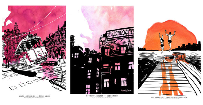 Ilustraciones de Dennis Wojda