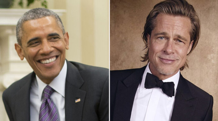 barack obama brad pitt