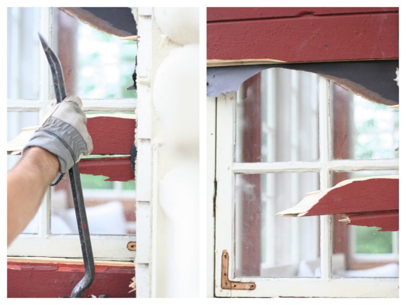 Före och efter bilder – vår veranda. | Mokkasin